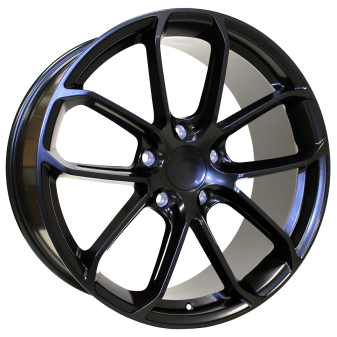 Alu kola Racing Line H5084, 21x11 5x130 ET58, černá matná (zátěžová)