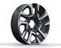 Alu kola Racing Line H957D, 20x8.5 6x139.7 ET25, černá + leštění (zátěžová)