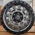 Alu kola Racing Line H974D, 17x9 6x139.7 ET, černá matná