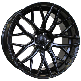 Alu kola Haxer HX038, 21x9 5x112 ET30, černá matná (zátěžová)