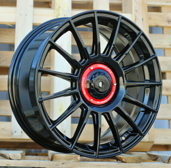 Alu kola Racing Line I0257, 18x8 5x114.3 ET40, černá lesklá