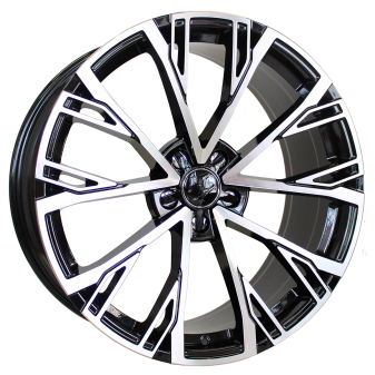 Alu kola Racing Line I5170, 22x9.5 5x112 ET30, černá + leštění