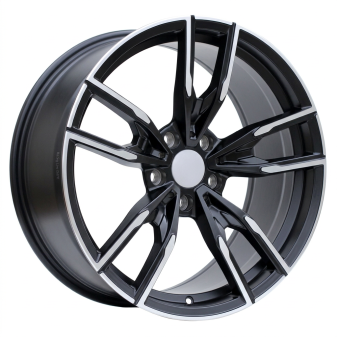 Alu kola Racing Line I5478, 19x9.5 5x112 ET38, černá matná + leštění