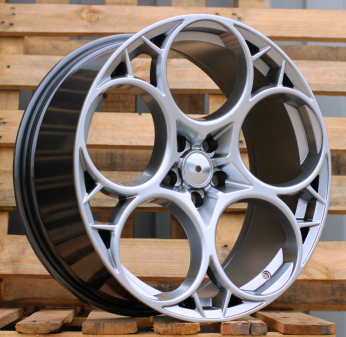 Alu kola Racing Line I5660, 19x8.5 5x110 ET34, titanová metalíza