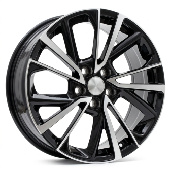 Alu kola Racing Line IN3623F, 18x7 5x114.3 ET35, černá + leštění