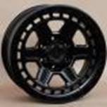 Alu kola Racing Line JT185, 17x9 6x139.7 ET, černá matná (zátěžová)