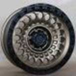 Alu kola Racing Line JT220, 17x9 6x139.7 ET, černá matná (zátěžová)
