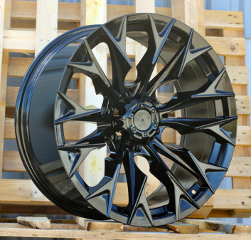 Alu kola Racing Line JT227, 16x8.5 6x139.7 ET, černá lesklá