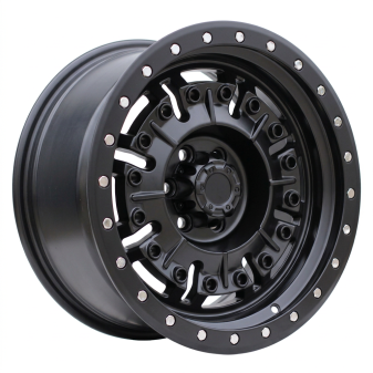 Alu kola Racing Line JT250, 17x9 6x114.3 ET10, černá + leštění