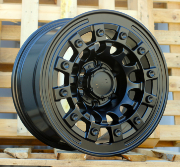 Alu kola Racing Line JT258, 17x9 6x139.7 ET, černá matná