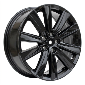 Alu kola Racing Line L2080, 19x7.5 5x114.3 ET45, černá lesklá