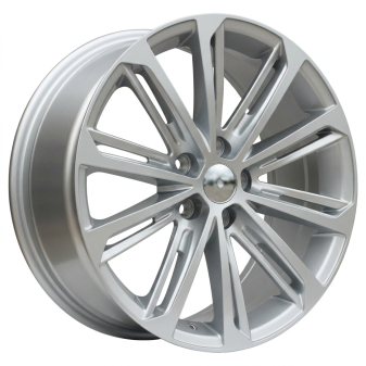 Alu kola Racing Line LU980, 18x8 5x112 ET44, stříbrná