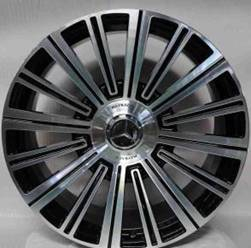 Alu kola Racing Line TX139A, 22x10 5x112 ET40, černá + leštění (zátěžová)