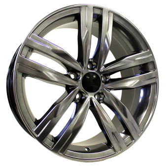 Alu kola Racing Line XFC61, 17x7.5 5x112 ET45, titanová metalíza