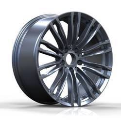 Alu kola Racing Line Y1146, 19x9 5x120 ET32, černá lesklá
