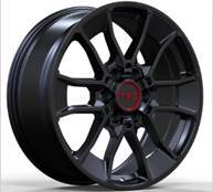Alu kola Racing Line Y1202, 18x8 6x139.7 ET50, černá matná (zátěžová)
