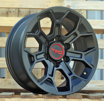 Alu kola Racing Line Y1203, 17x8 6x139.7 ET5, černá matná (zátěžová)