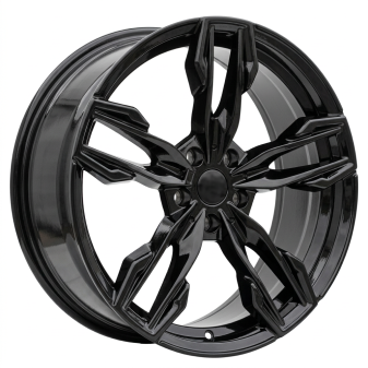 Alu kola Racing Line YF5718, 19x7.5 5x112 ET32, černá lesklá