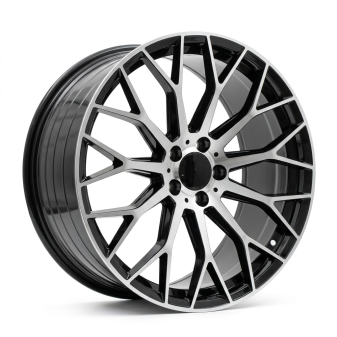 Alu kola Racing Line YS1180, 18x8 5x112 ET43, černá + leštění