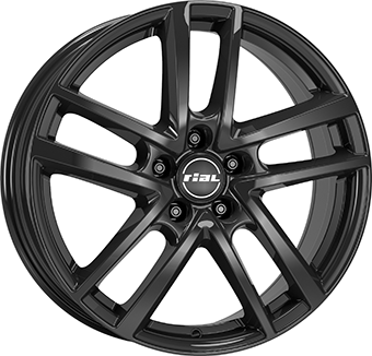 Alu kola RIAL ASTORGA, 17x7.5 5x105 ET44, černá lesklá