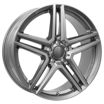 Alu kola RIAL M10, 19x8.5 5x112 ET35, šedivá lesklá