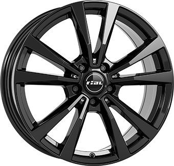 Alu kola RIAL M12X, 20x9 5x112 ET35, černá lesklá (zátěžová)