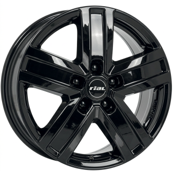 Alu kola RIAL TRANSPORTER 5, 16x6.5 5x160 ET60, černá lesklá (zátěžová)