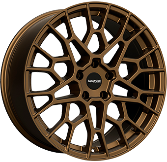 Alu kola SUPER METAL CELL, 18x8.5 5x112 ET45, bronzová matná (zátěžová)