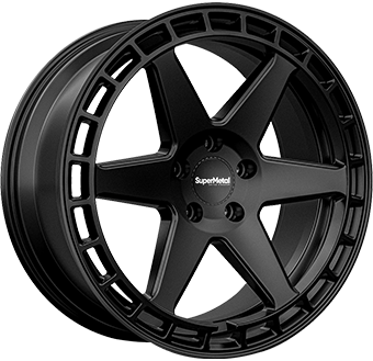 Alu kola SUPER METAL CHARGER, 20x9 6x120 ET40, černá matná (zátěžová)