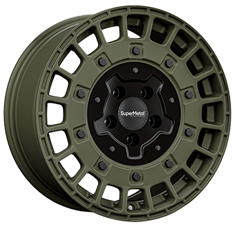 Alu kola SUPER METAL RIG, 18x8 5x120 ET40,  (zátěžová)