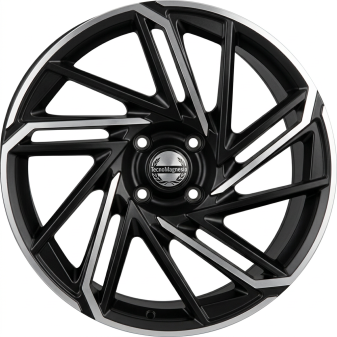 Alu kola TecnoMagnesio EPOWER, 17x7 4x98 ET35, černá matná