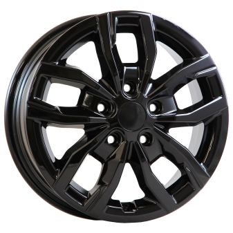 Alu kola AGT 15275, 15x6 5x118 ET68, černá lesklá (zátěžová)