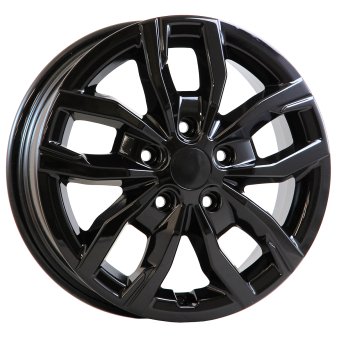 Alu kola AGT 16275, 16x6 5x118 ET68, černá lesklá (zátěžová)