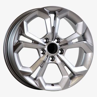 Alu kola AGT 17262, 17x7 5x112 ET38, titanová metalíza