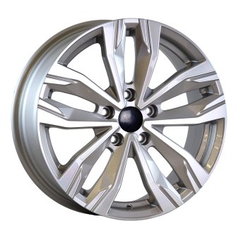 Alu kola AGT 17276, 17x7 5x114.3 ET42, stříbrná + leštění