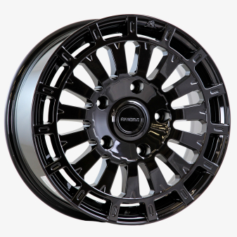 Alu kola AGT 18169, 18x8 6x120 ET45, černá lesklá (zátěžová)