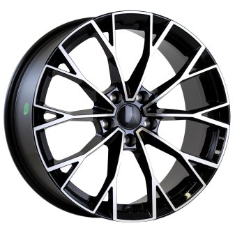 Alu kola AGT 19283, 19x8 5x112 ET50, černá + leštění