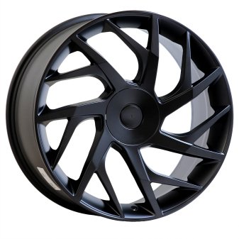 Alu kola AGT 20299L, 20x9.5 5x114.3 ET45, černá matná (zátěžová)