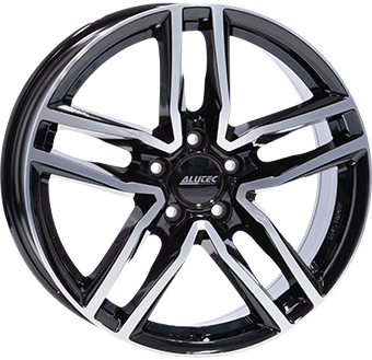 Alu kola ALUTEC IKENU, 19x9 5x112 ET20, černá lesklá + leštění