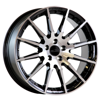 Alu kola Arceo 19229, 19x8 5x108 ET40, černá + leštění