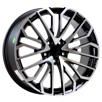 Alu kola Arceo DY1648, 18x8 5x112 ET40, černá + leštění (zátěžová)