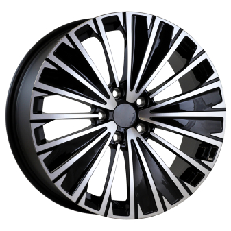 Alu kola Arceo DY1687, 17x7.5 5x112 ET40, černá + leštění