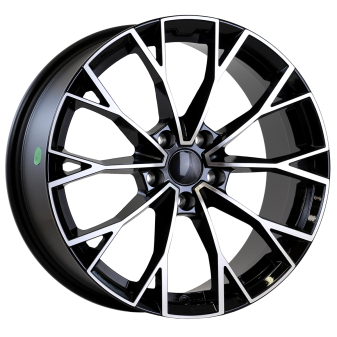 Alu kola Arceo DY1737, 17x7.5 5x112 ET40, černá + leštění