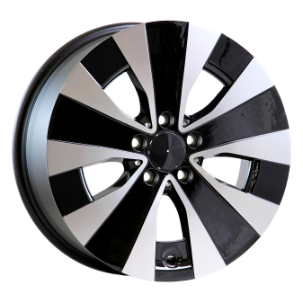 Alu kola Arceo DY1927, 17x7 5x112 ET50, černá + leštění (zátěžová)