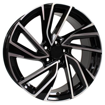 Alu kola Arceo DY726, 16x7 5x112 ET40, černá + leštění