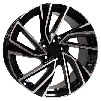 Alu kola Arceo DY729, 19x8 5x112 ET40, černá + leštění