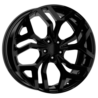Alu kola Arceo DY880, 20x8.5 5x108 ET45, černá lesklá (zátěžová)