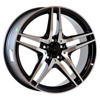 Alu kola Arceo M100, 19x8.5 5x112 ET45, černá + leštění (zátěžová)