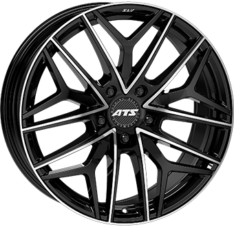 Alu kola ATS PASSION, 20x9 5x130 ET21, černá lesklá + leštění (zátěžová)