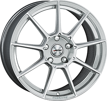 Alu kola AUTEC CLUB RACING, 17x7.5 5x112 ET43, stříbrná metalíza